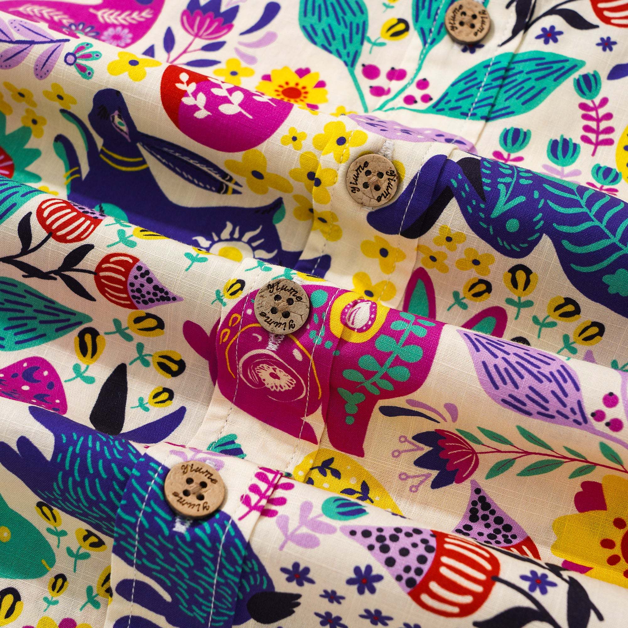 Easter Day Men's Hawaiian Shirt Short Sleeve Button-down 100% Cotton Aloha Easter Vibes By Yana