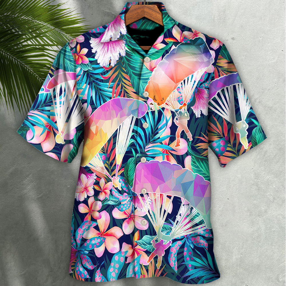 Parasailing My Favorite Thing To Do Is Go Where I've Never Been - Hawaiian Shirt