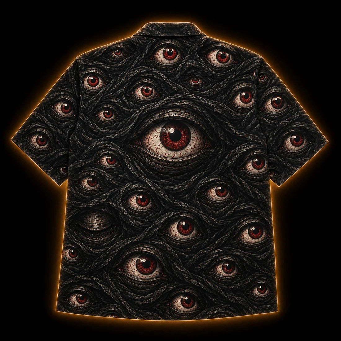 Sleepless — Dark Eyes Horror Hawaiian Shirt