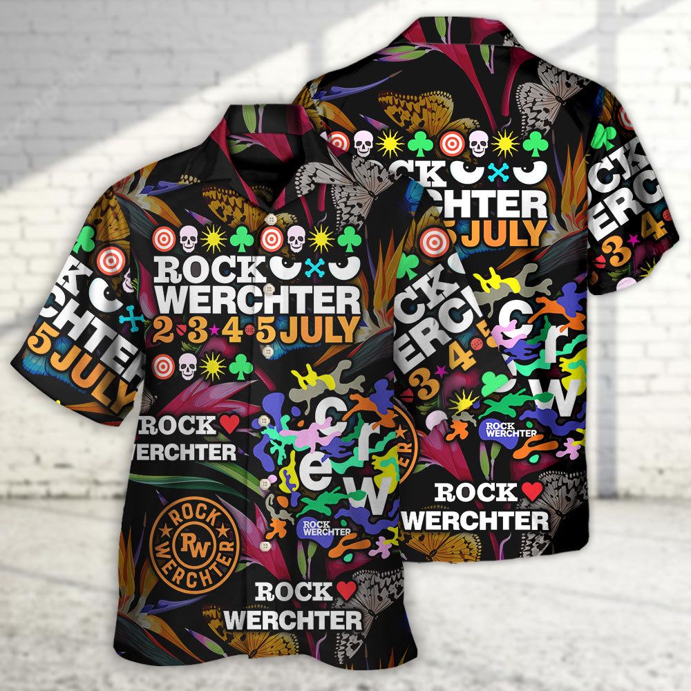 Rock Werchter Tropical Vibe Music Lover Amazing Style - Hawaiian Shirt