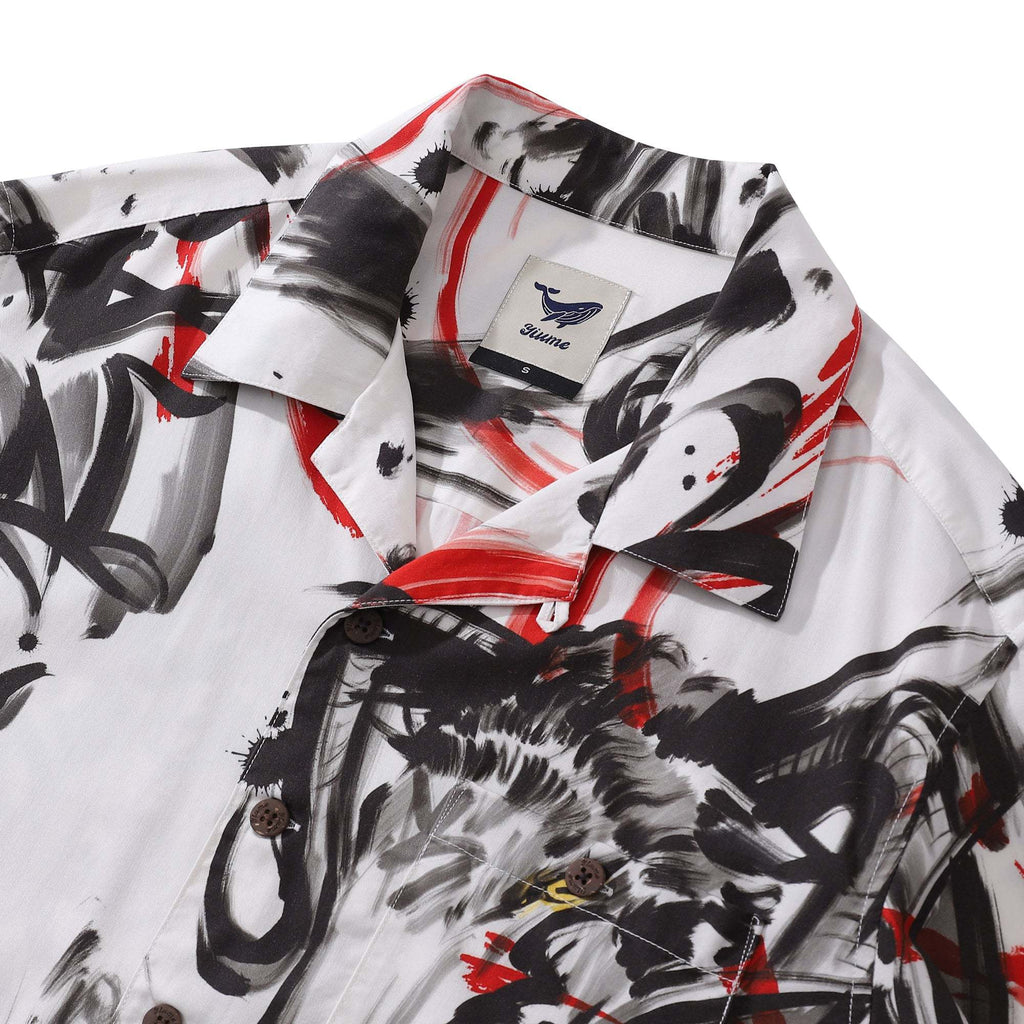 Hawaiian Shirt For Men Aries Shirt Camp Collar Tencel™ The 12 Zodiac Signs By Sun