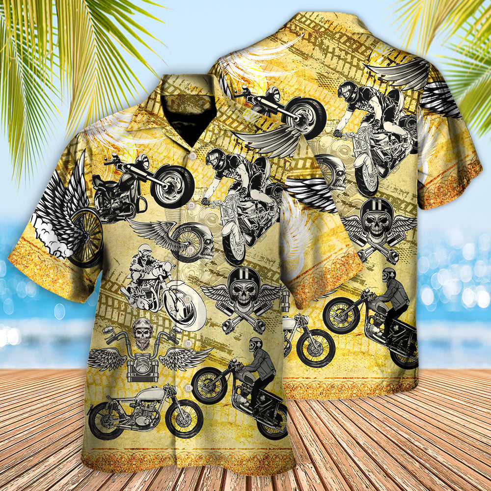 Motorcycle Life Is Short - Hawaiian Shirt
