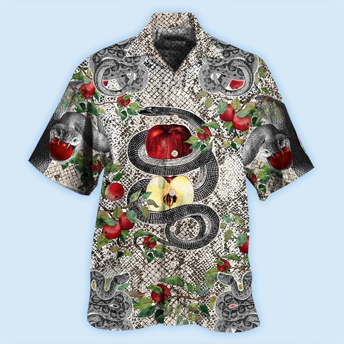 Snake Animals Garden Of Eden Snake - Hawaiian Shirt