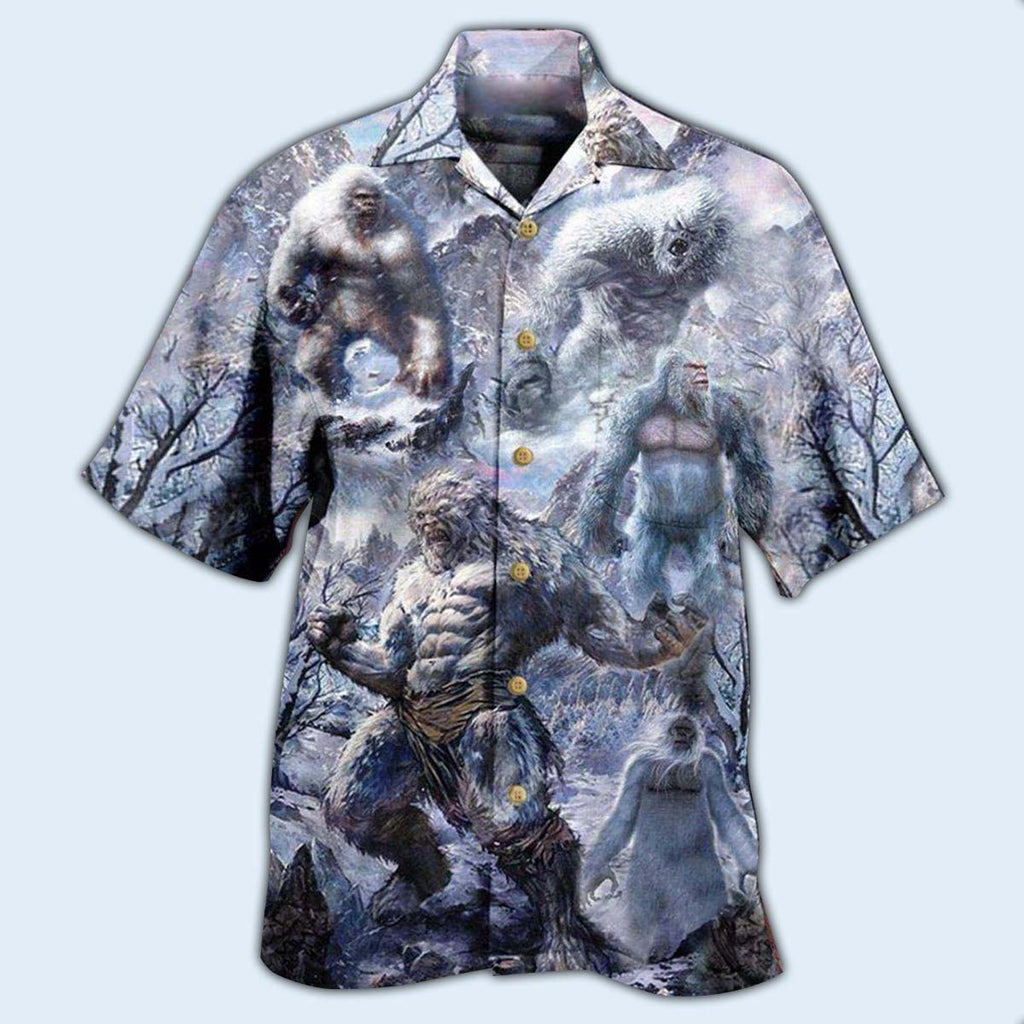 Gorilla Animals YetiI Believe - Hawaiian Shirt