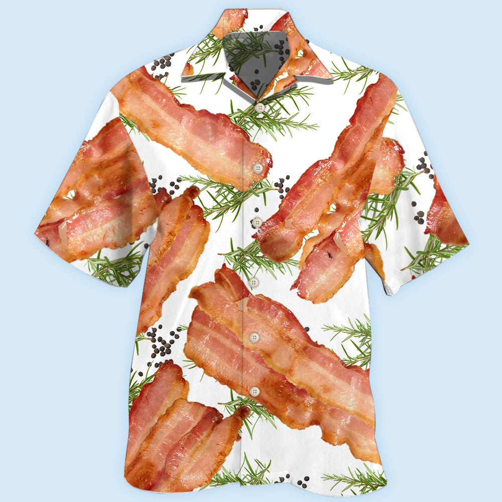 Food Bacon Funny Style - Hawaiian Shirt