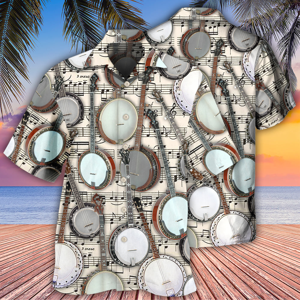 Banjo Music Love Life Is Better With A Banjo - Hawaiian Shirt