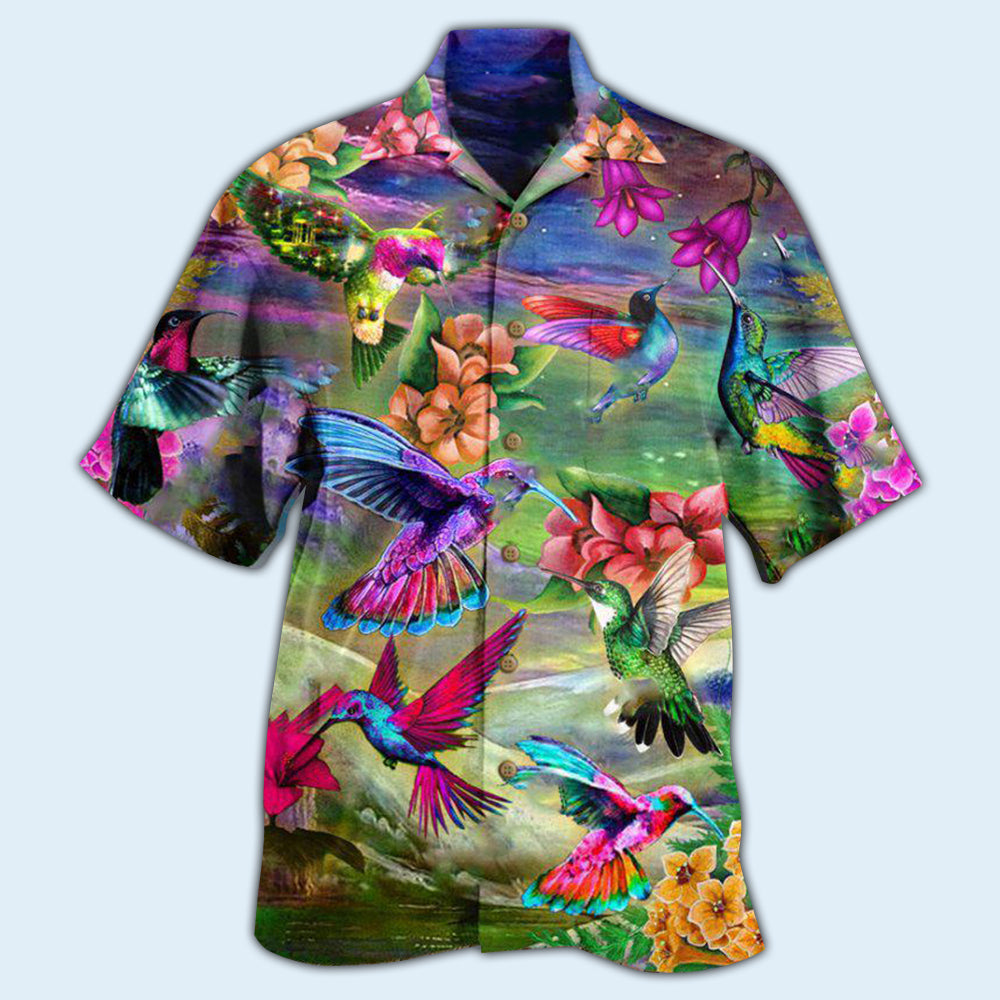 Hummingbird Life Is Better With A Hummingbird - Hawaiian Shirt