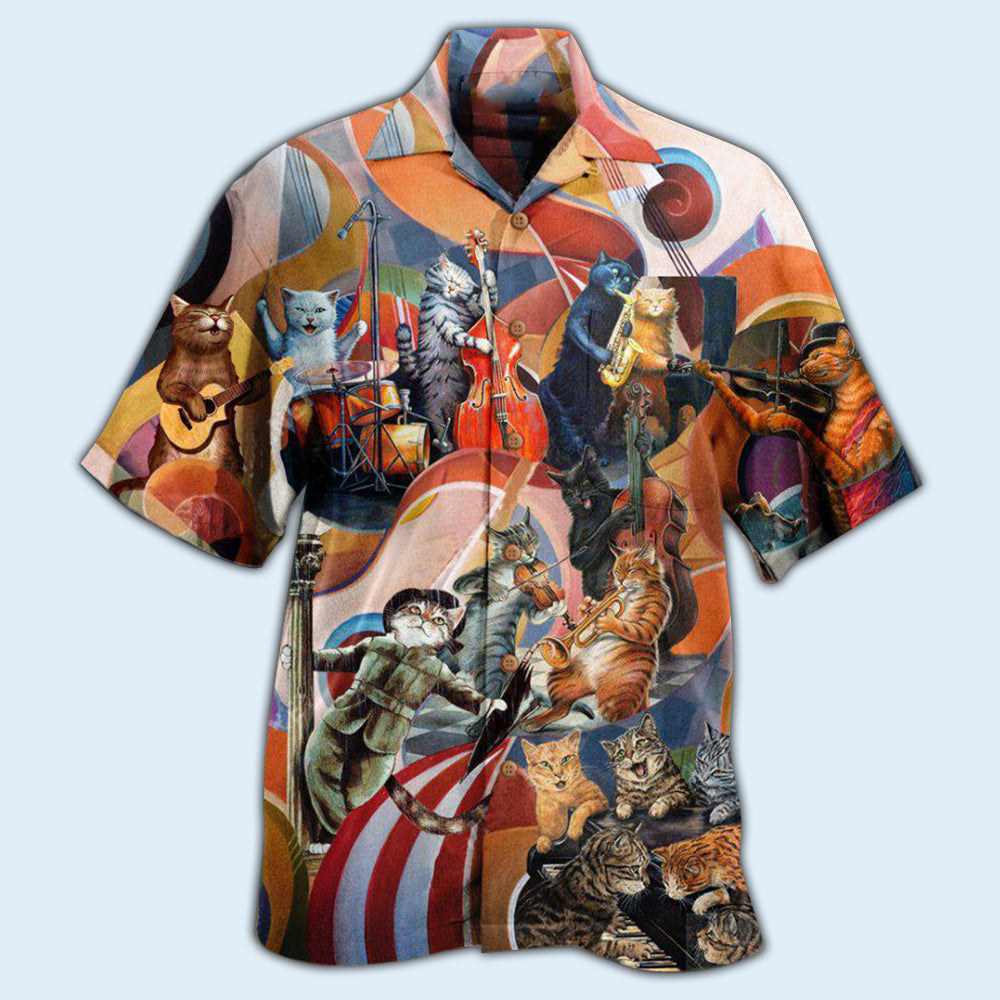 Cat Amazing Band - Hawaiian Shirt
