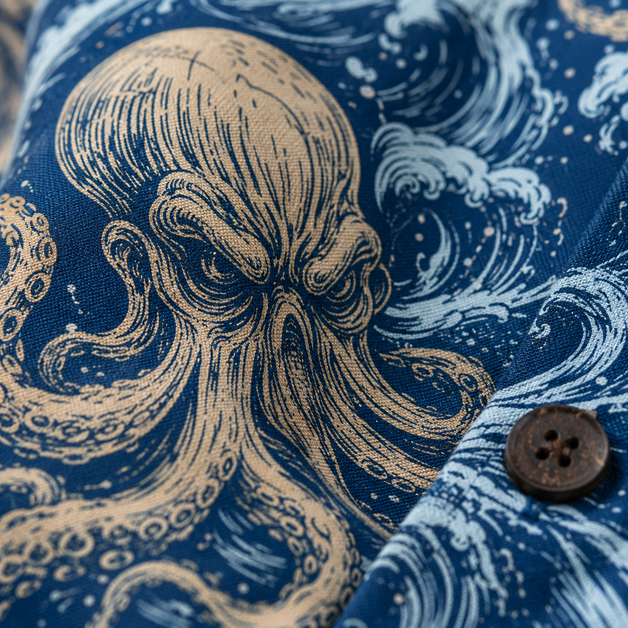 Sub Tonitru Dormit — Kraken Storm Hawaiian Shirt
