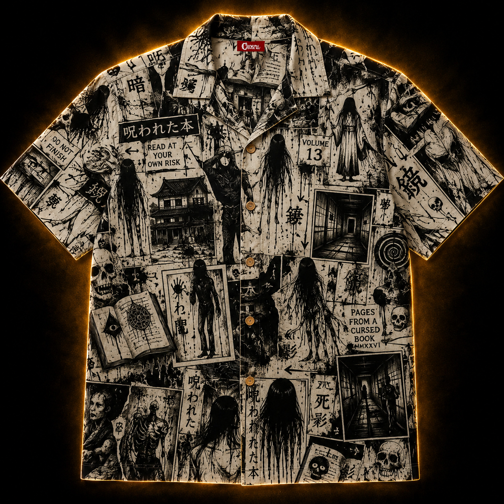 Pages From A Cursed Book — Volume 13 Hawaiian Shirt