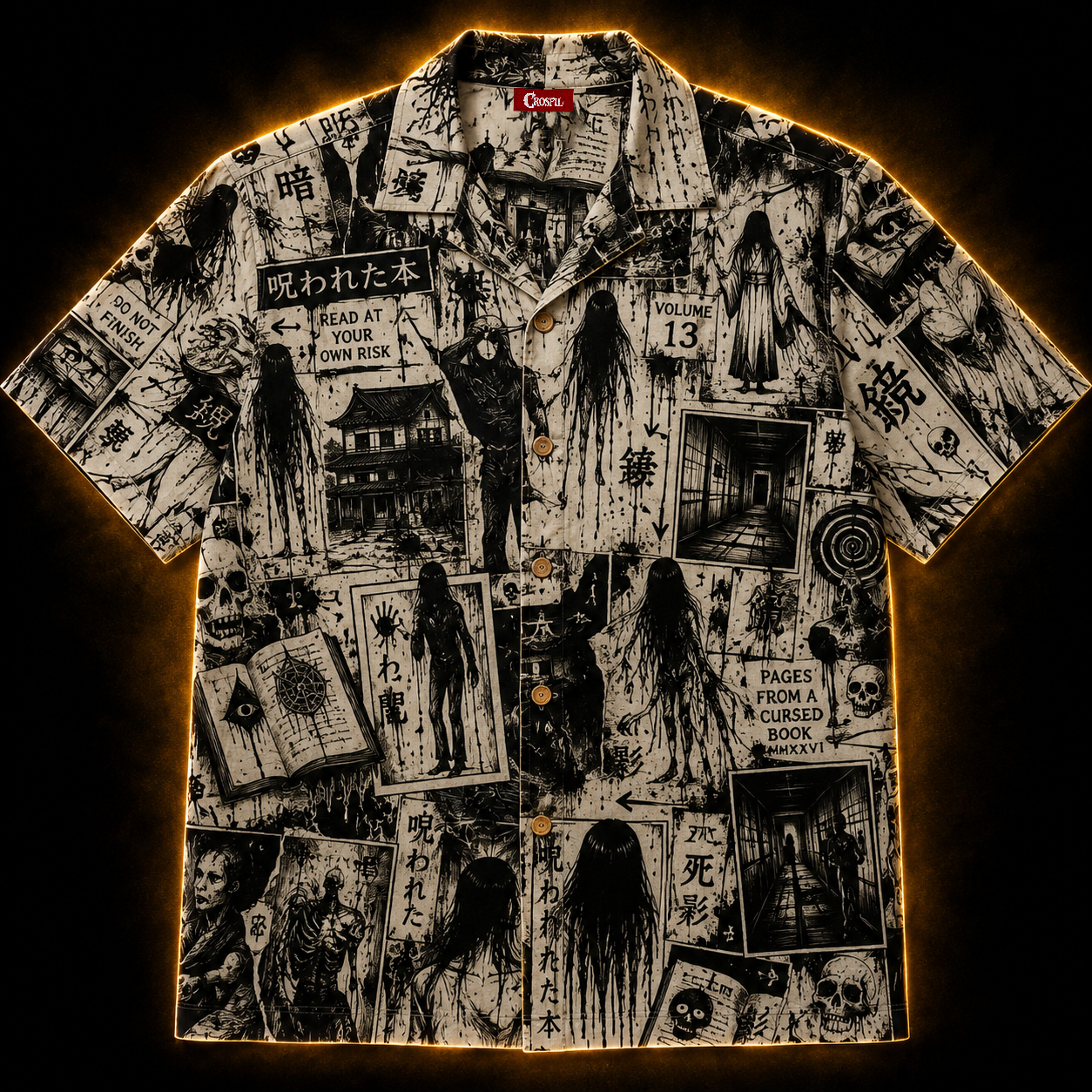 Pages From A Cursed Book — Volume 13 Hawaiian Shirt