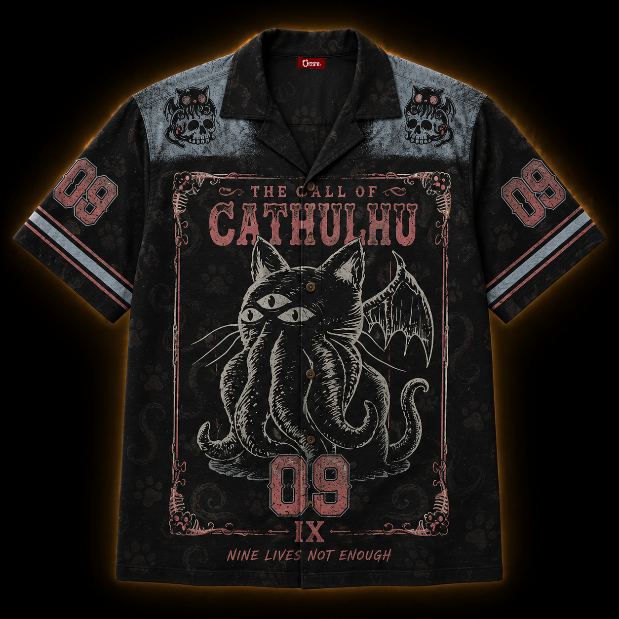 Cathulhu — Nine Lives Not Enough Hawaiian Shirt