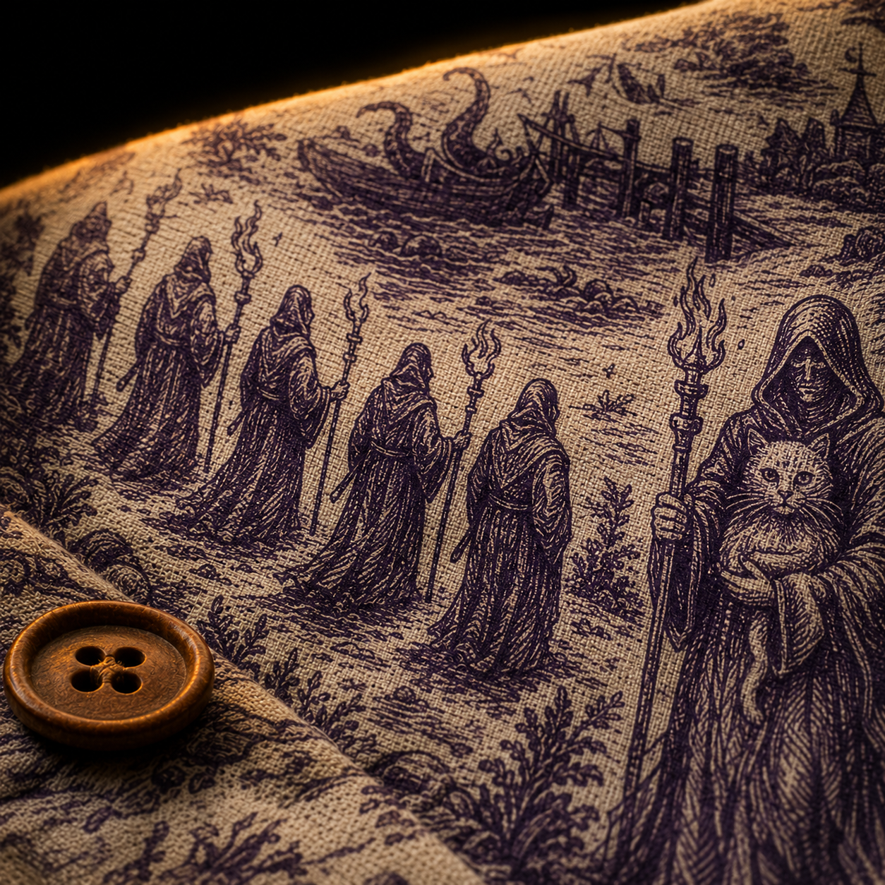 Cult of the Deep Hawaiian Shirt — Cthulhu Cult Toile