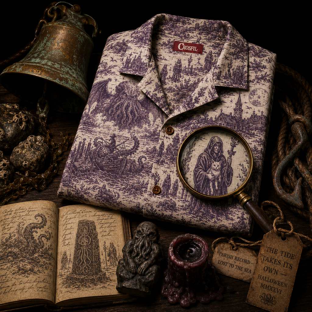 Cult of the Deep Hawaiian Shirt — Cthulhu Cult Toile