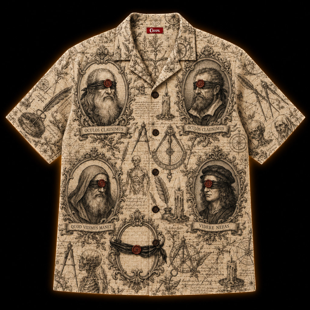 Oculos Clausimus — Blind Masters Hawaiian Shirt