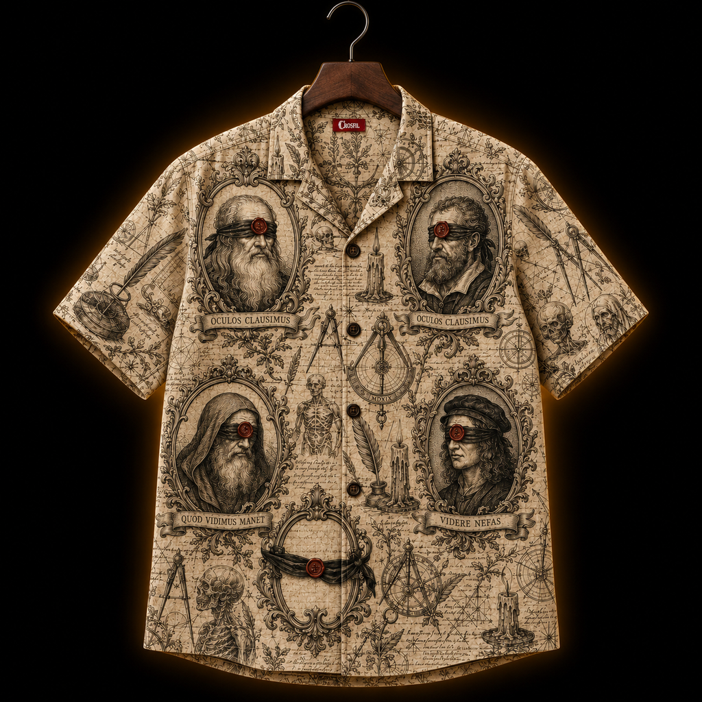 Oculos Clausimus — Blind Masters Hawaiian Shirt