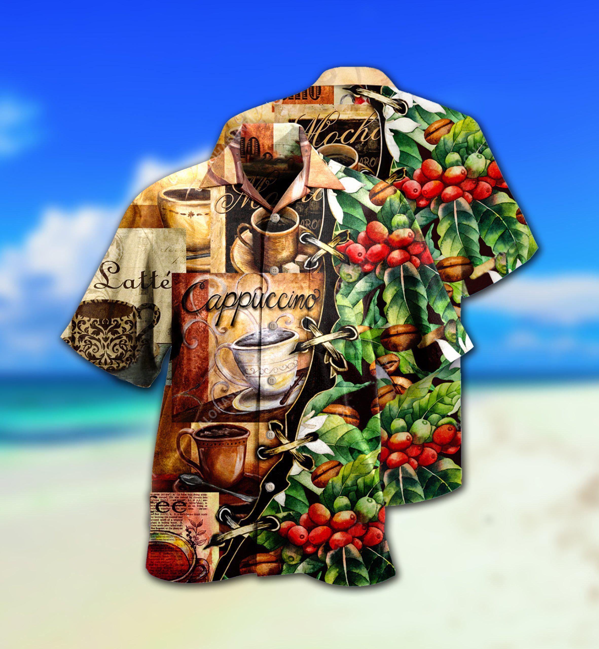 Coffee A Bad Day With Coffee - Hawaiian Shirt