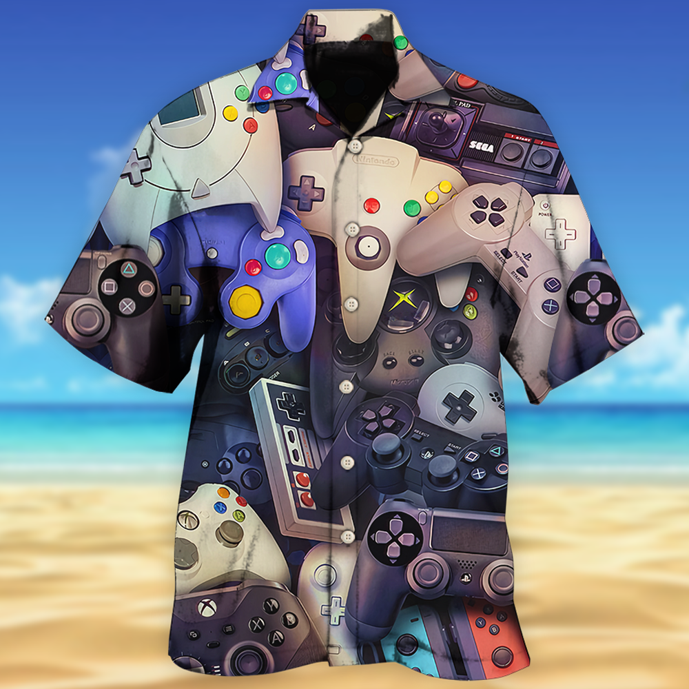 Game Controllers Choose Your Weapon Gamer - Hawaiian Shirt