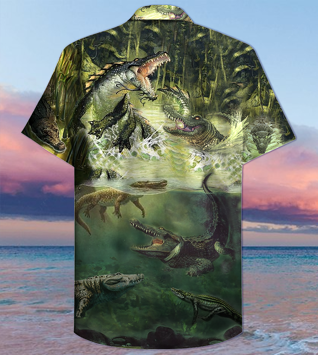 Crocodile Amazing Alligator - Hawaiian Shirt