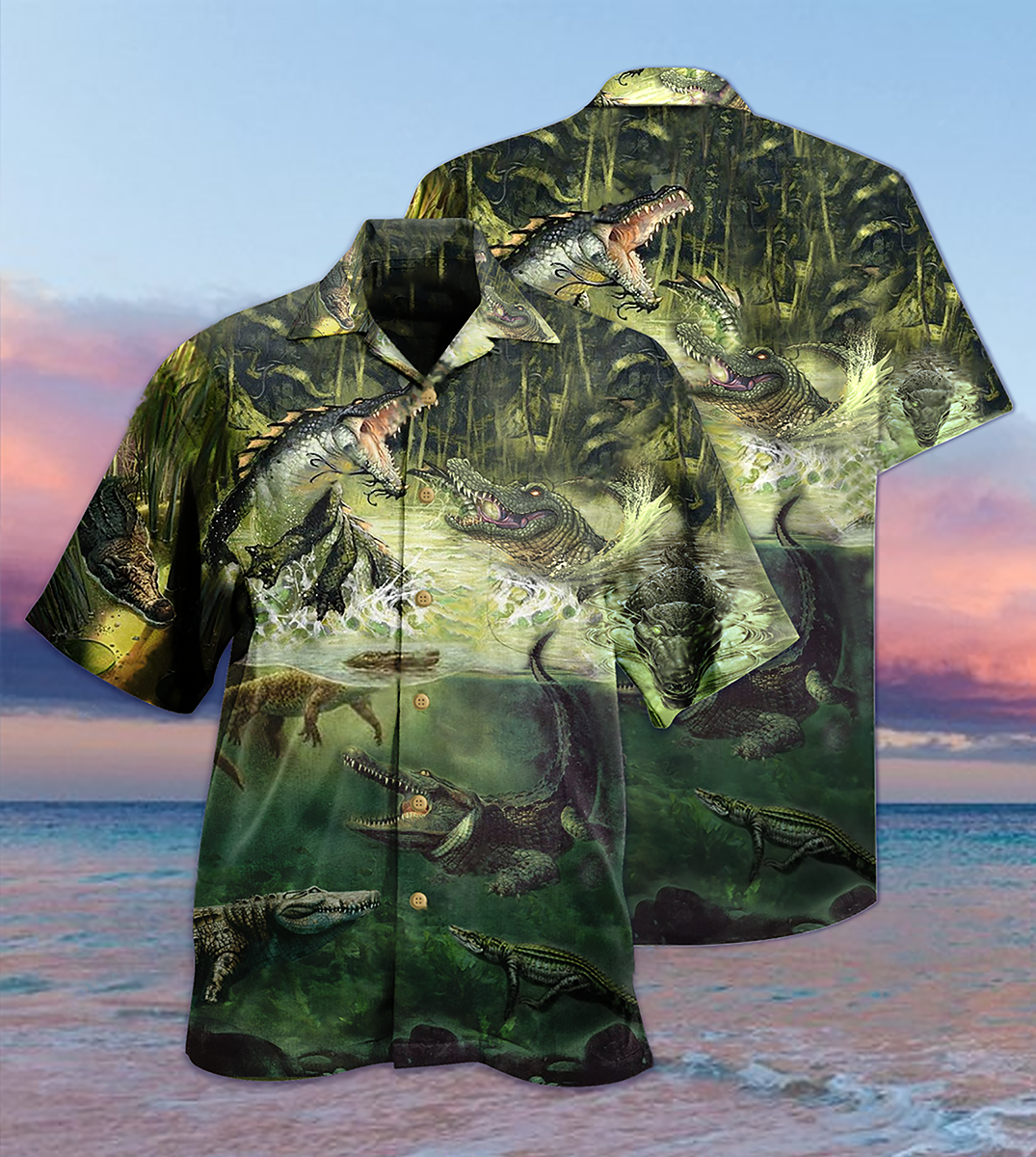 Crocodile Amazing Alligator - Hawaiian Shirt