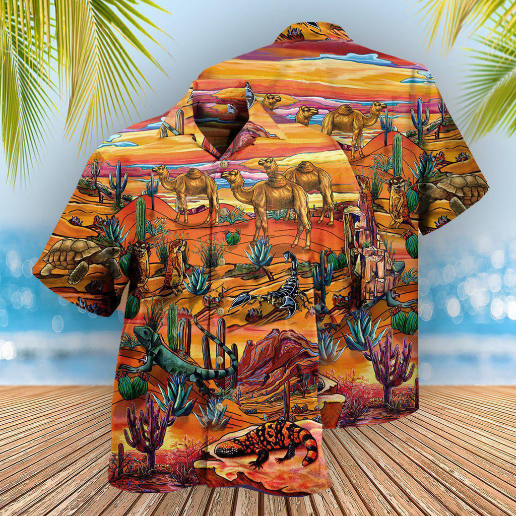 Desert Where Life Begins - Hawaiian Shirt