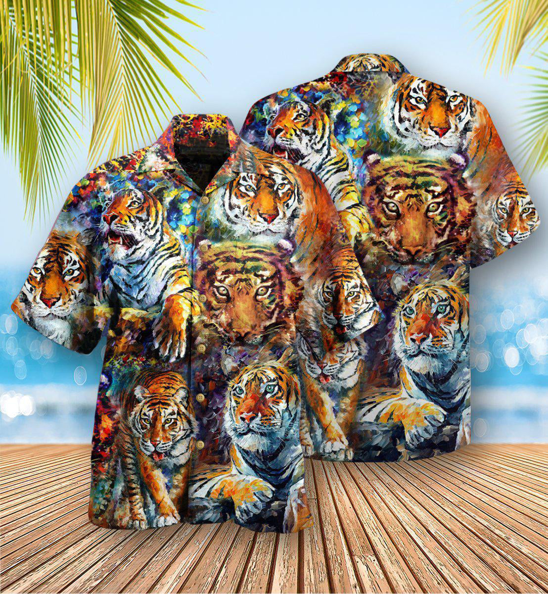 Tiger Eyes Of The Tiger - Hawaiian Shirt