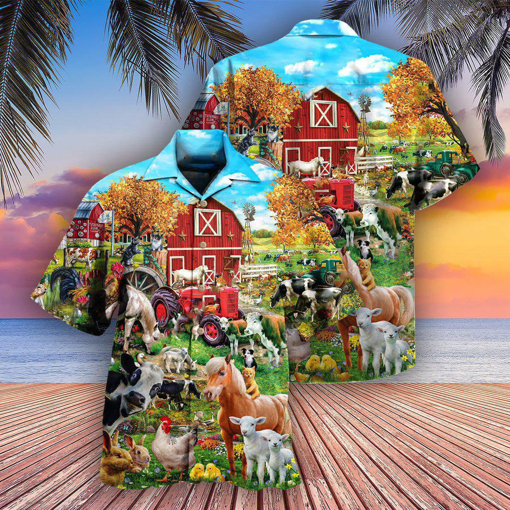 Farm Better On The Farm Cool - Hawaiian Shirt