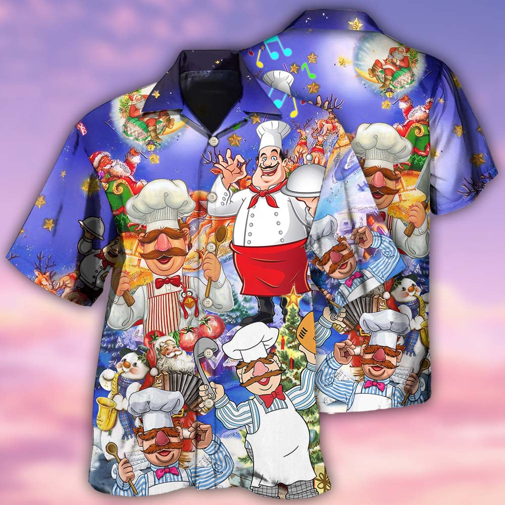 Chef Once You Put My Meat In Your Mouth You're Going To Want To Swallow Funny - Hawaiian Shirt