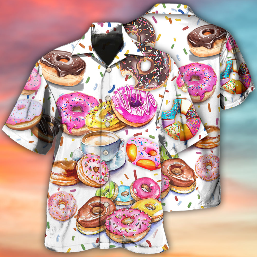 Donut Delicious Colorful Style - Hawaiian Shirt