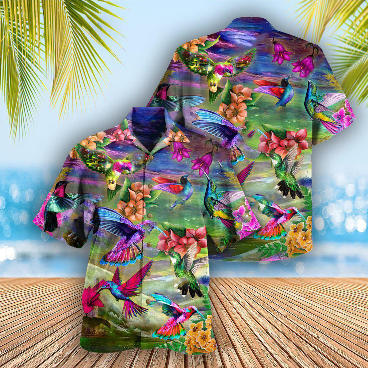 Hummingbird Life Is Better With A Hummingbird - Hawaiian Shirt