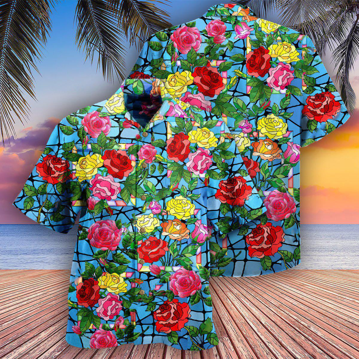 Rose Flowers Love Is A Rose That Blooms Forever - Hawaiian Shirt