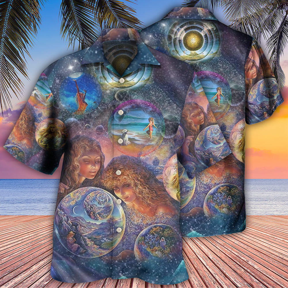 Earth LD Mysterious Earth - Hawaiian Shirt