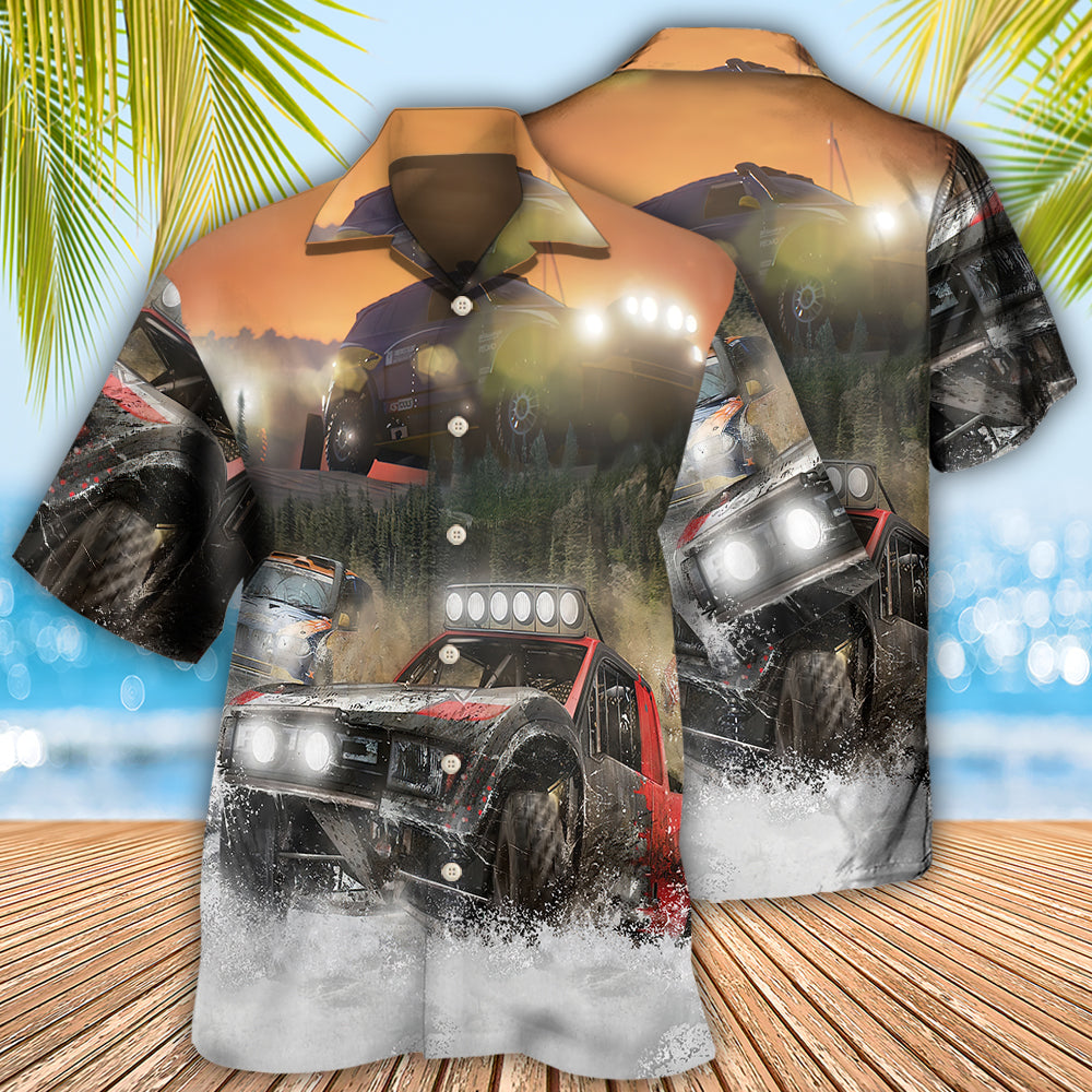 Car Racing Off Road Racing Is My Cool Life - Hawaiian Shirt