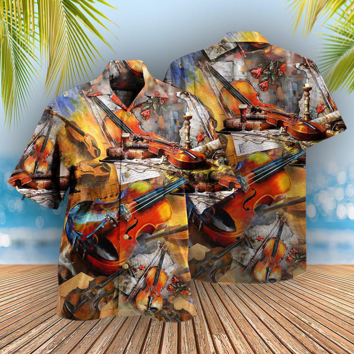 Violin Music The That Most Human Of All Instruments - Hawaiian Shirt