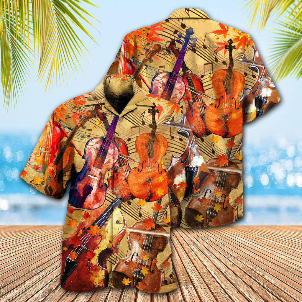 Violin Music Notes Can Change Your World - Hawaiian Shirt