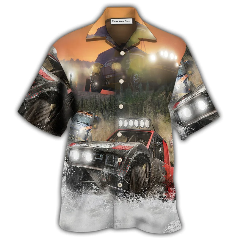 Car Racing Off Road Racing Is My Cool Life - Hawaiian Shirt