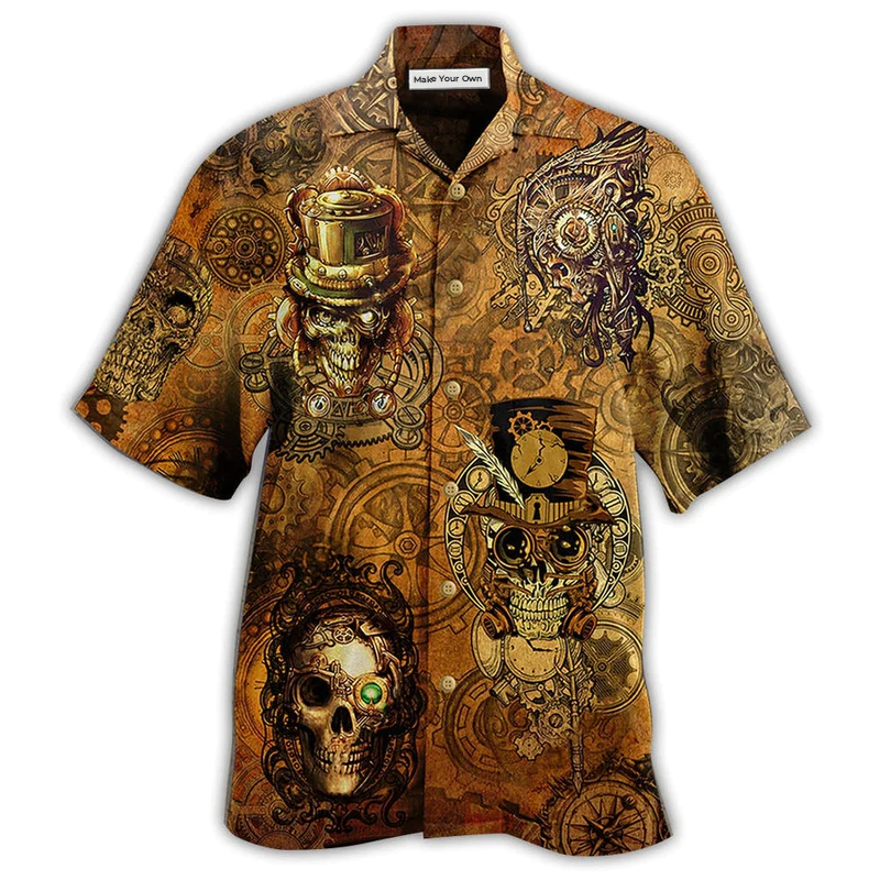 Skull Vintage Cool - Hawaiian Shirt
