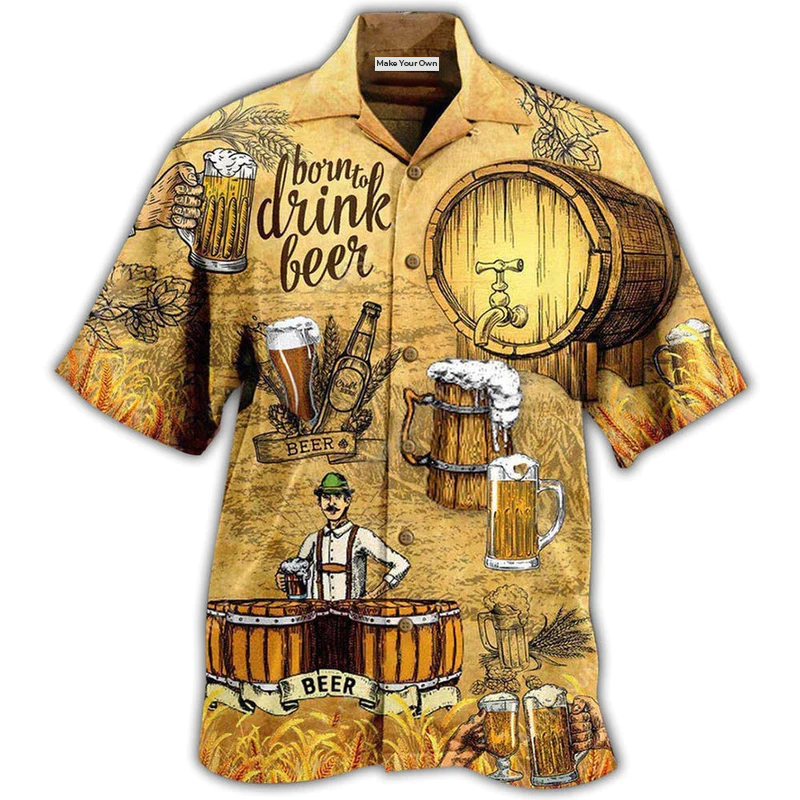 Beer Life Is Better With Beer Bow Drink Beer - Hawaiian Shirt
