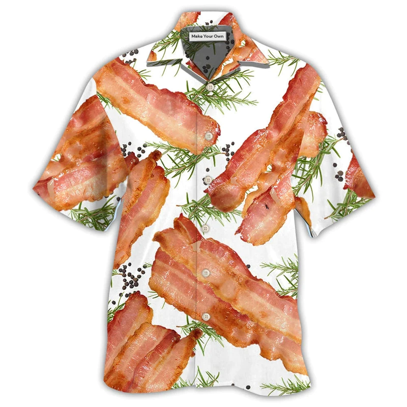 Food Bacon Funny Style - Hawaiian Shirt