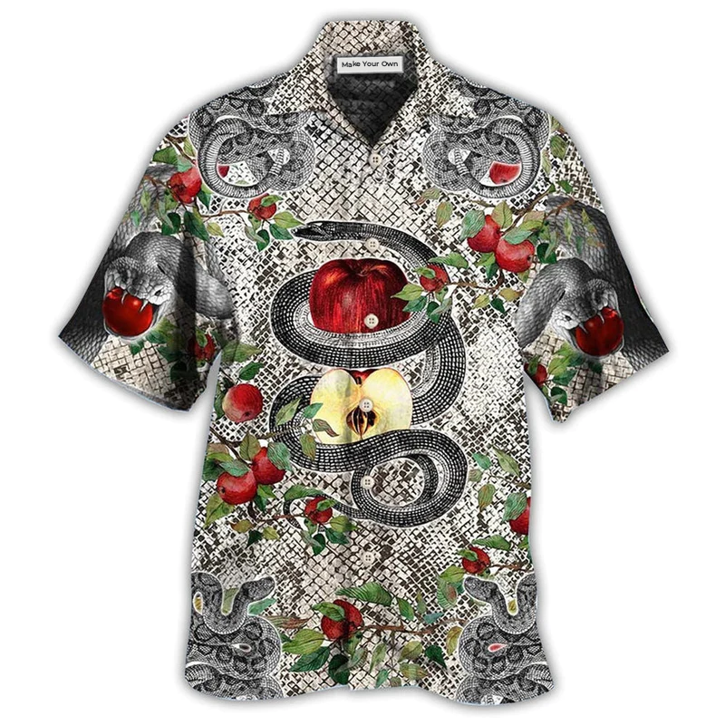 Snake Animals Garden Of Eden Snake - Hawaiian Shirt
