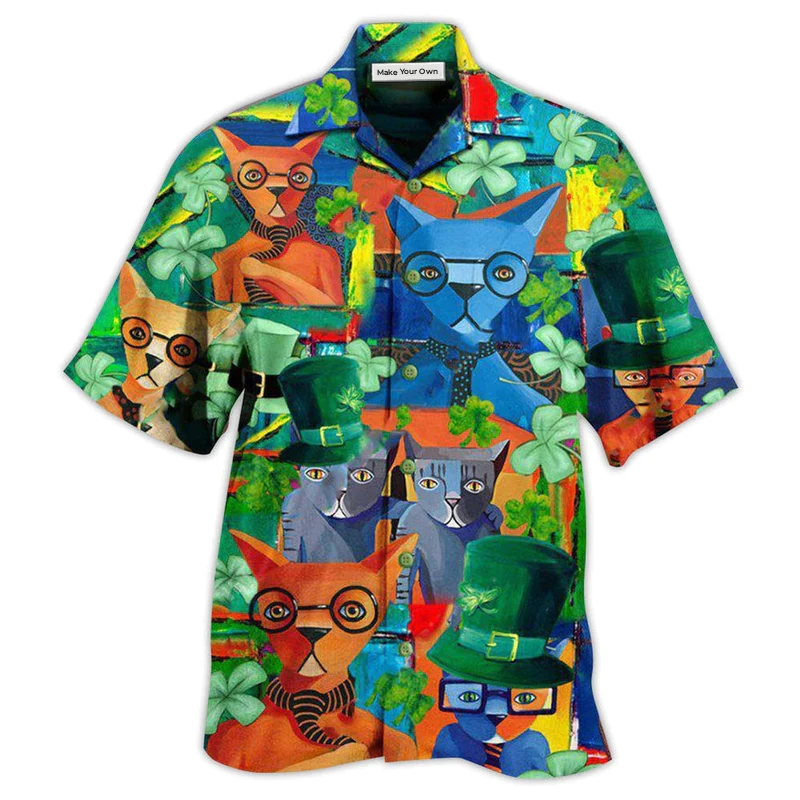 Cat Have A Purrfect Saint Patricks Day - Hawaiian Shirt