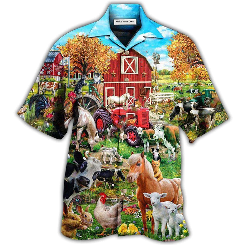 Farm Better On The Farm Cool - Hawaiian Shirt