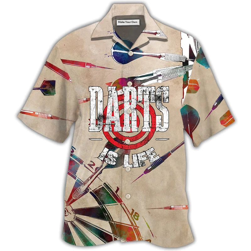 Darts Is Life Vintage - Hawaiian Shirt