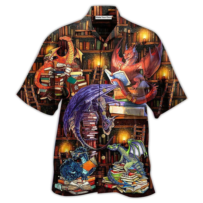Book My Weekend Is All Booked Lovely Dragon - Hawaiian Shirt
