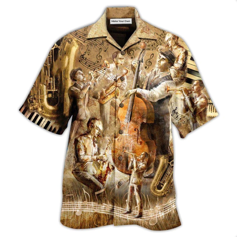Jazz Music Life Is A Lot Like Jazz Its Best When You Improvise - Hawaiian Shirt