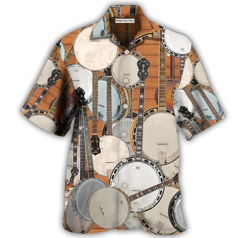 Banjo Music Love Life Style - Hawaiian Shirt