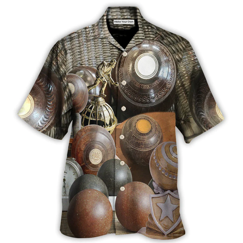 Lawn Bowling The Legend Champion Never Die - Hawaiian Shirt
