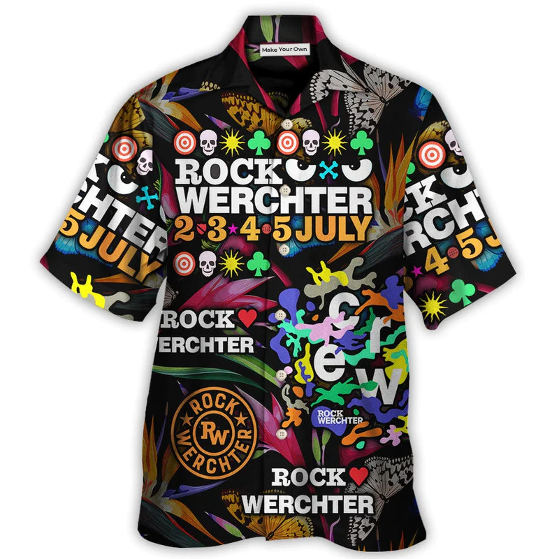 Rock Werchter Tropical Vibe Music Lover Amazing Style - Hawaiian Shirt