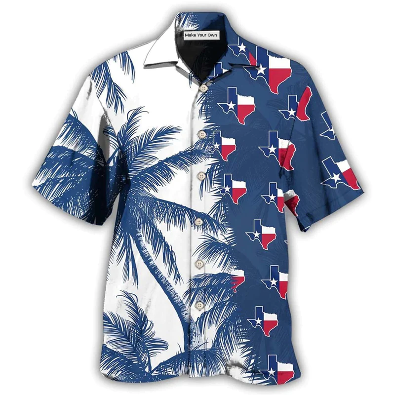 Texas Peace Good Life Style  - Hawaiian Shirt