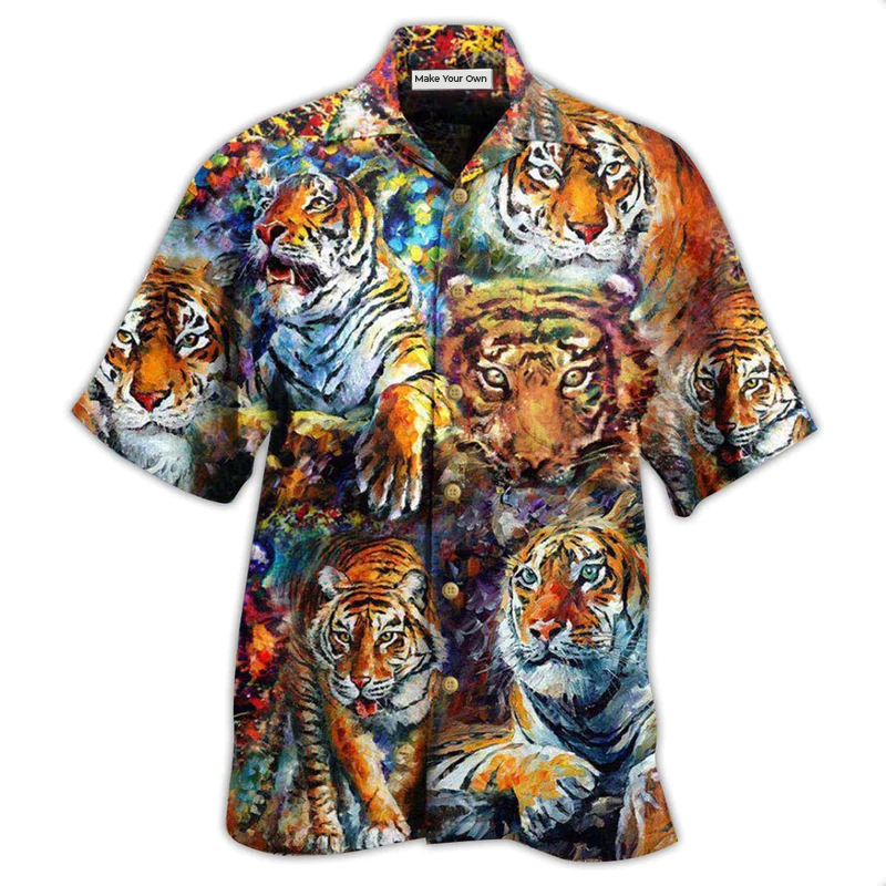 Tiger Eyes Of The Tiger - Hawaiian Shirt